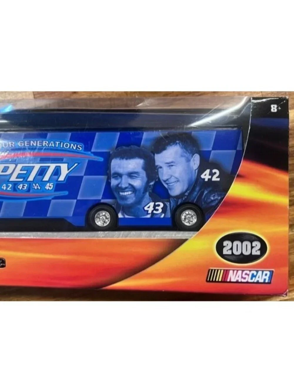 Collectible Hot Wheels Vintage Racing Transporter 2002 Petty family